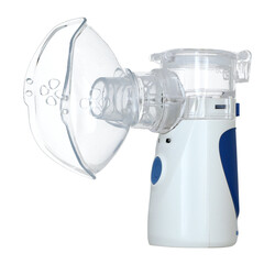 Hordozható inhalátor porlasztó funkcióval