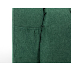 Relaxációs állítható fotel, smaragdzöld szövet