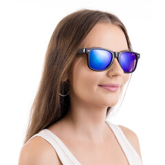 UNIZDRAV polarizált szemüveg - kék + tok, szövet tok és tesztkészlet