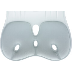 Curble Chair Wider ergonomikus ülőke háttámlával a helyes testtartás érdekében, szürke