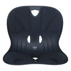 Curble Chair Wider ergonomikus ülőke háttámlával a helyes testtartás érdekében, fekete