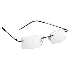 UNIZDRAV Kékfény szűrő szemüveg + szemüveg tartó tok, keret nélküli