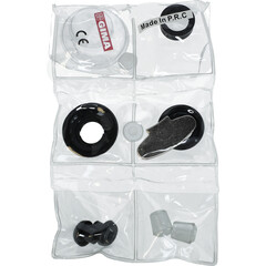 Duplafejű Jotarap Dual sztetoszkóp, fekete