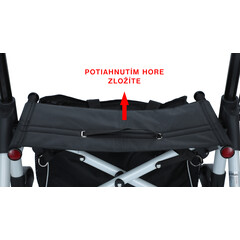 MEGO Rollátor felfújható kerekekkel