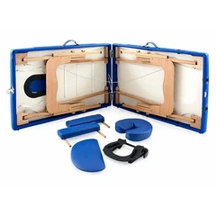 Fa masszázságy, lila