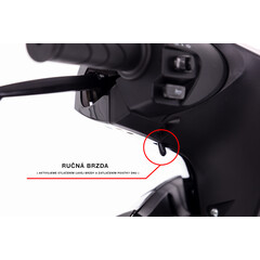 CHAMPION elektromos háromkerekű scooter -  1000W-os motor, fekete