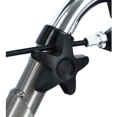 Könnyű szerkezetű rollátor, bordó