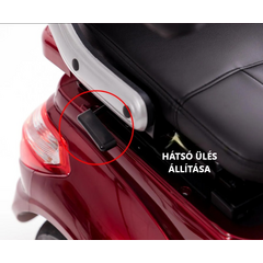 CHAMPION DUO elektromos háromkerekű kétszemélyes scooter időseknek és mozgáskorlátozottaknak -  1000W-os motor