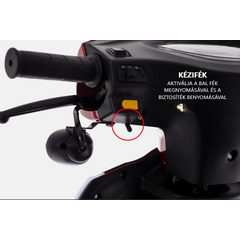 CHAMPION DUO elektromos háromkerekű kétszemélyes scooter időseknek – 1000W-os motor