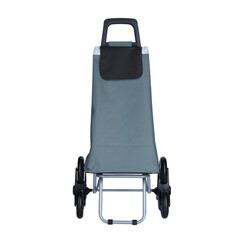 Bevásárló táska kerekekkel, szürke