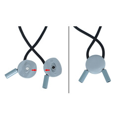 Ergonomikus utazó nyakpárna  - memóriahabból