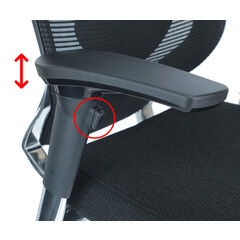 Ergonomikus irodai forgószék Office, kék