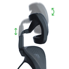 Ergonomikus irodai forgószék Business, szürke