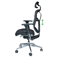 Ergonomikus irodai forgószék Business, szürke