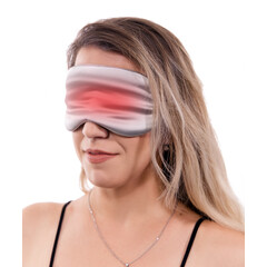 Melegítő ezüstszínű szemmaszk – grafén technológiával UNIZDRAV