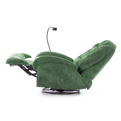 Stílusos relaxációs állítható fotel TRENDY, zöld