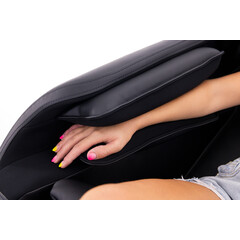 RelaxPro 3D MASSAGER elektromos masszázsfotel, szürkés-fekete