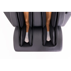 RelaxPro 3D MASSAGER elektromos masszázsfotel, szürkés-fekete