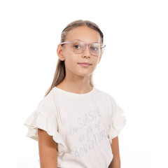 UNIZDRAV Kékfény szűrő szemüveg + szemüveg tartó tok, tigrises