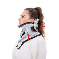 Trakciós ortézis nyakra és nyaki gerincre + pumpa