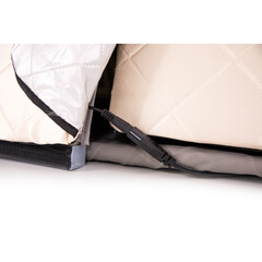 Kupola infraszauna FIR technológiával - fekvő helyzet