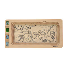 Oktató puzzle 4 évszak a Beleductól