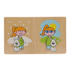 Beleduc Edukációs Puzzle - Ellentétek.