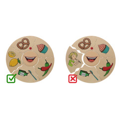 Didaktikus játék és puzzle 2 az 1-ben Humanico Érzékek a Beleduc-tól.