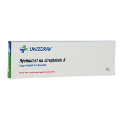 Professzionális gyorsteszt streptococcus A-ra, 1 db