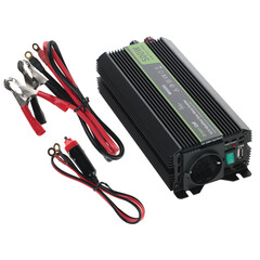 Greencell 500W / 1000W feszültségátalakító autóba, otthoni használatú oxigénkoncentrátorhoz