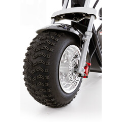 Elektromos Chopper UNIZDRAV PRO háromkerekű - erős 2000 W-os motor