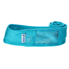 Dia öv inzulinpumpához ablakkal, türkiz színű