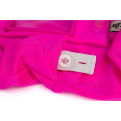 Dial öv inzulinpumpához ablakkal, sötét rózsaszín