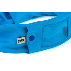 Dia öv inzulinpumpához ablakkal, kék