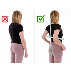 Nyújtó jógabot a testtartás javítása érdekében