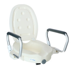 UNIZDRAV WC magasító, lehajtható karfával, 12 cm