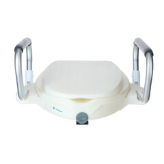 UNIZDRAV WC magasító, lehajtható karfával, 12 cm