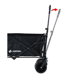 Összecsukható UNIZDRAV szállító kocsi extra teherbírással akár 150 kg-ig