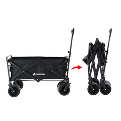 Összecsukható UNIZDRAV szállító kocsi extra teherbírással akár 150 kg-ig