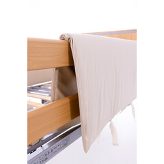 Védőhuzat ágyrácsra pántokkal, 1 pár