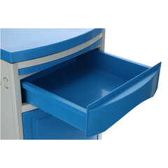 Éjjeliszekrény MEDIK műanyag, kék