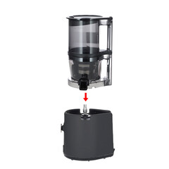 Hurom H330P zöldség- és gyümölcsprés, antracit