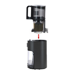 Hurom H400 zöldség- és gyümölcsprés, titánszürke