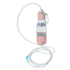 Palack hidrogénes víz előállításához, rózsaszín