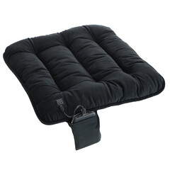 Hordozható melegítő ülőpárna, fekete