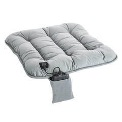 Hordozható melegítő ülőpárna, szürke