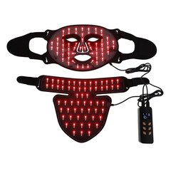 LED maszk fényterápiával és NIR fénnyel az arcra és nyakra UNIZDRAV