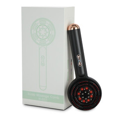 Regeneráló hajkefe LED terápiával