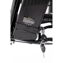 Háromkerekű elektromos kerékpár Tornado ZTECH, fekete