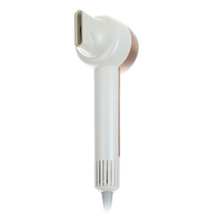 Hajszárító levegőionizátorral, arany- fehér színben